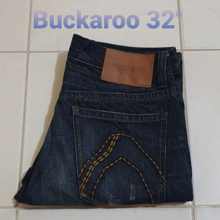 ยีนส์ใหม่-ยี่ห้อ-buckaroo-เอว-32-นิ้ว