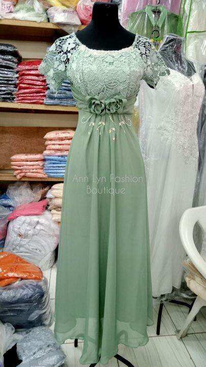 Long Gown Chiffon 