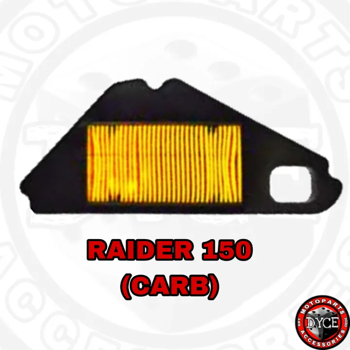 AIR FILTER ELEMENT RAIDER 150 (CARB) Lazada PH