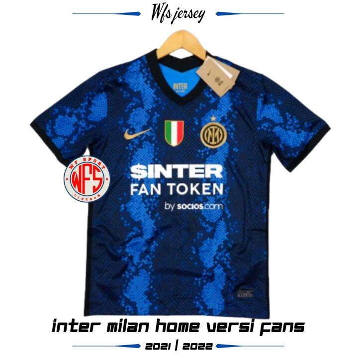 JERSEY INTER HOME FANS VERSION 21/22 BEST GO | Lazada Indonesia