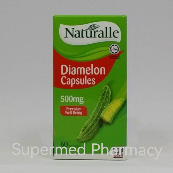 Naturalle Diamelon Capsule 60's (Bitter Melon Bitter Gourd Extract