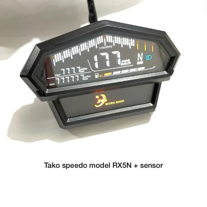 SPEEDOMETER KOSO RX5N+SENSOR IMPORT MURAH Lazada Indonesia