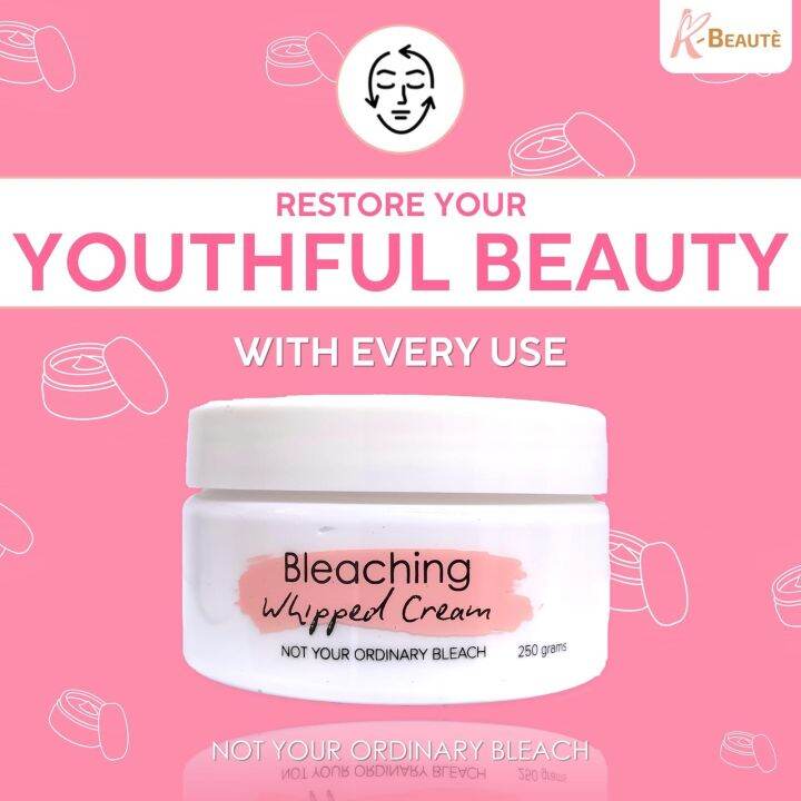 Bleaching Whipped Cream TikTok Trending by KBeauté Lazada PH