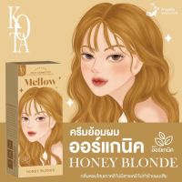 ครีมเปลี่ยนสีผม KOTA COLOR CREAM "Mellow" สี HONEY BLONDE ออแกนิค ครีมย้อมผมสูตรอ่อนโยน ผมไม่เสีย สีติดทนนาน 100ml พร้อมส่ง