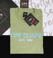 ใหม่?เสื้อยืดแขนสั้นงานปัก CPS งานป้าย No.57 แพทเทิร์นทรงตรง ใส่สบาย ใส่ได้ทั้งชายและหญิง S M L XL