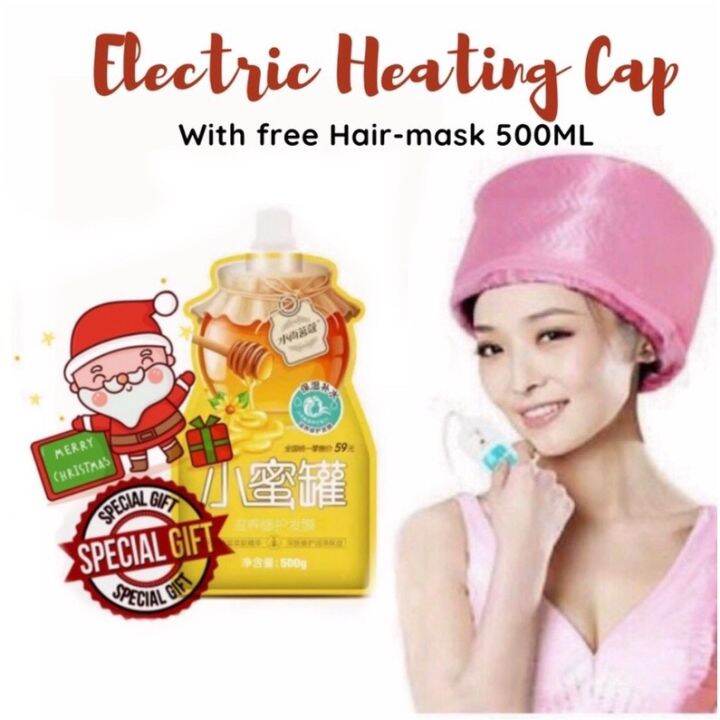 Electric Heating cap Hot Oil Deep Conditioning Hair Treatment