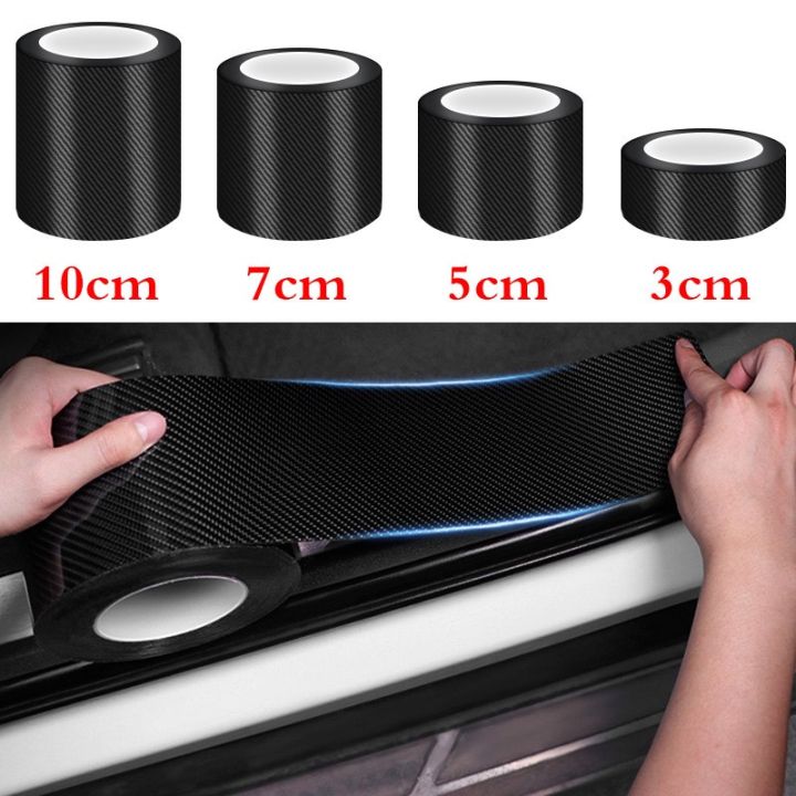 3m Nano Sticker Tape High Gloss Anti Scratch Black Carbon Fiber Paint  Protection Film Heat Resistant