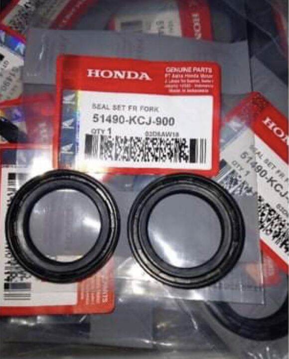 SEAL SIL SHOCK DEPAN SET 2PCS CB150R VERZA TIGER MEGAPRO OLD NEW HONDA KCJ Lazada Indonesia