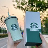 แก้วน้ำ Starbuck สีเขียวพาสเทล