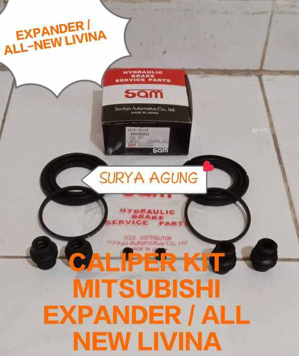 CALIPER KIT/ KARET SEAL REM CAKRAM DEPAN MITSUBISHI EXPANDER/ NISSAN ...