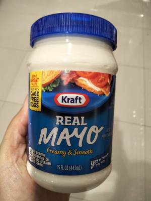 Kraft Real Mayo 433g.เรียวมายองเนส คราฟท์ 443 มิลลิลิตร