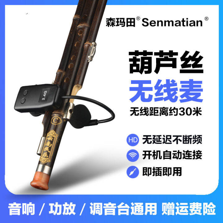 Sen Ma Tian Q009 Flute Performance Audio Wireless Microphone Musical