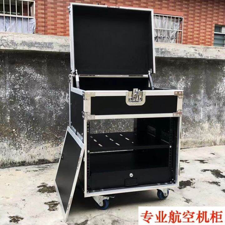 Professional Power Amplifier Flip Flight Case Aluminum Covering