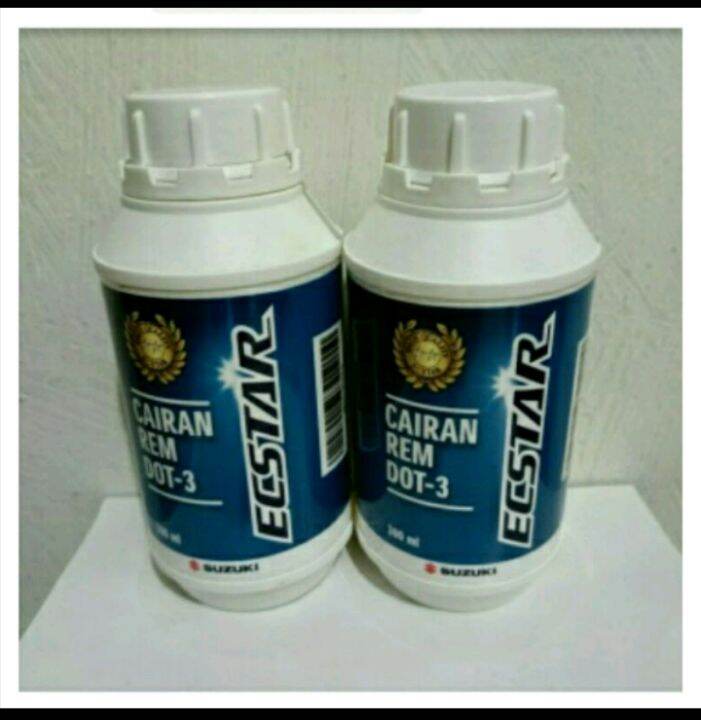 minyak rem brake fluid DOT 3 Suzuki ECSTAR 300ml Lazada Indonesia