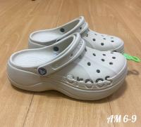 รองเท้าcrocs แบบสวม รุ่นยอดฮิต เสริมส้น