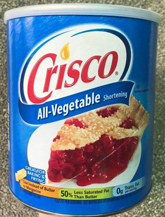 48oz Crisco All Vegetable Shortening 1.36kg Use Instead of Butter or Margarine Lazada PH