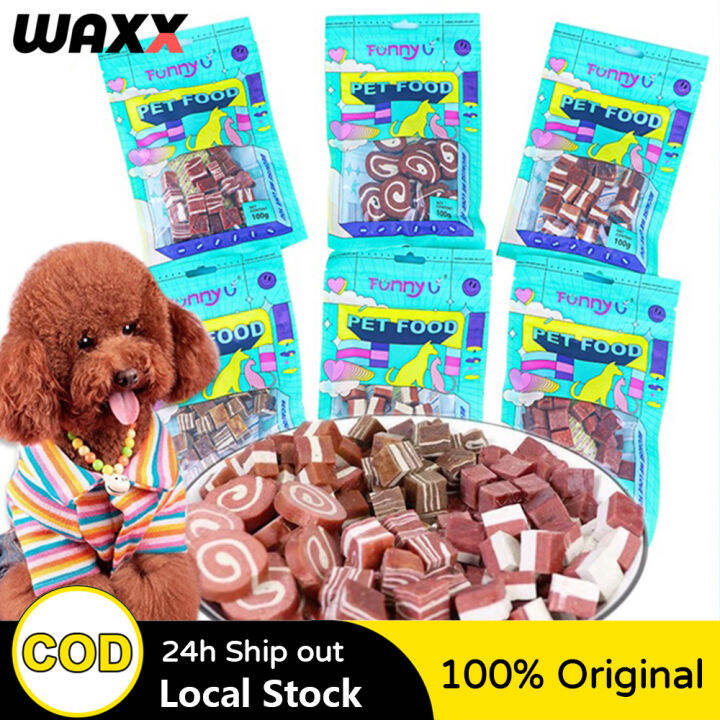 100g Pet Snack Dog Treats Pet Dog Treats Chicken Cheese Cube Beef Cube
