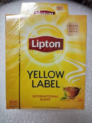 ชาลิปตัน ซอง Lipton Yellow Label บรรจุ 2กรัม× 100 ซอง