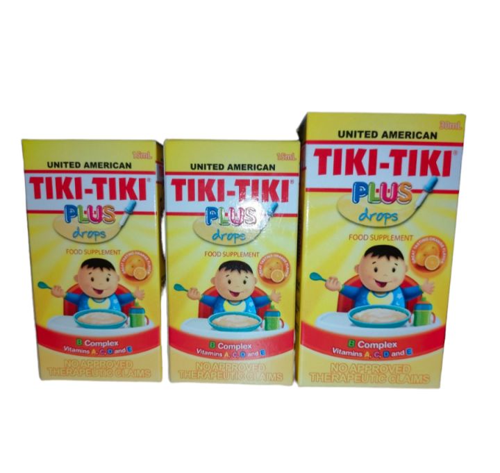 Tikitiki Drops Food Supplement 15ml/30ml | Lazada PH