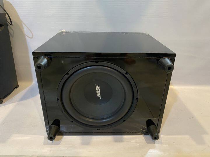 ซับ-bose-am-1200-subwoofer-active-ลำโพงซับวูฟเฟอร์มีแอมป์ในตัวดอกซับ-12-นิ้ว-เปิดทีสะเทือนไปทั้งบ้าน-รับประกัน-1-ปี