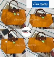 (แท้ 100% จาก King Power) ?NEW ARRIVALS 2022? Longchamp Classic สี Safan (เหลืองส้ม) สินค้าพรีออเดอร์ รอ 3-7 วันค่ะ