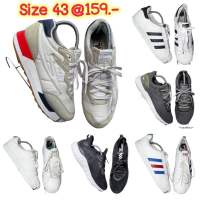 รองเท้าผ้าใบ Size 43 คุณภาพ 95-99% มือ 2 ราคา 159.- เท่านั้น ถ่ายจากสินค้าจริง