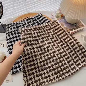 BLEUBIRD Chân váy vải tweed hoạ tiết HOUNDSTOOTH TWEED SKIRT - Chân váy |  ThờiTrangNữ.vn