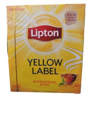 0🚚🚚พร้อมส่ง​ ชาลิปตัน​ ขนาดบรรจุ​100ซอง​ Lipton Yellow Label​ Tea