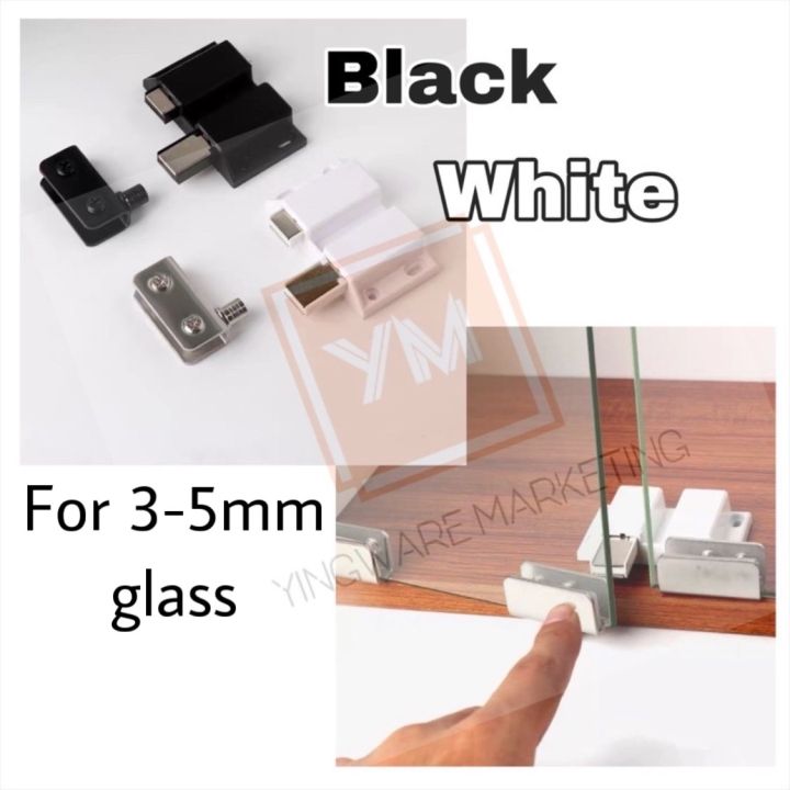 3 5mm Cabinet Double Glass Door Magnet Magnetic Push To Open Close Hinge Catch Latch Swing Clamp