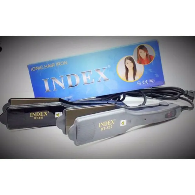 index flat iron hair iron ORIGINAL hair rebonding iron index iron bt822