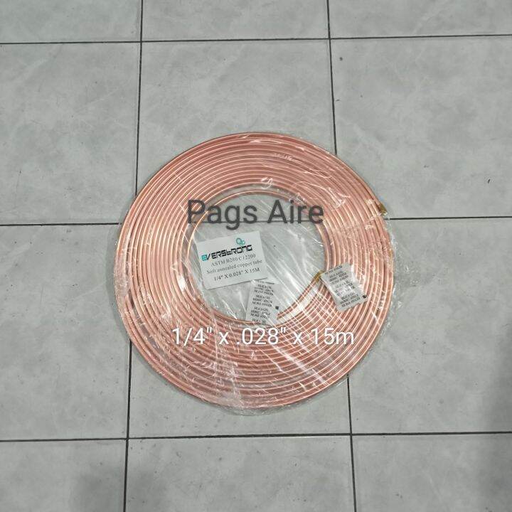 Copper Tube Soft Drawn .028 x 15meters Lazada PH