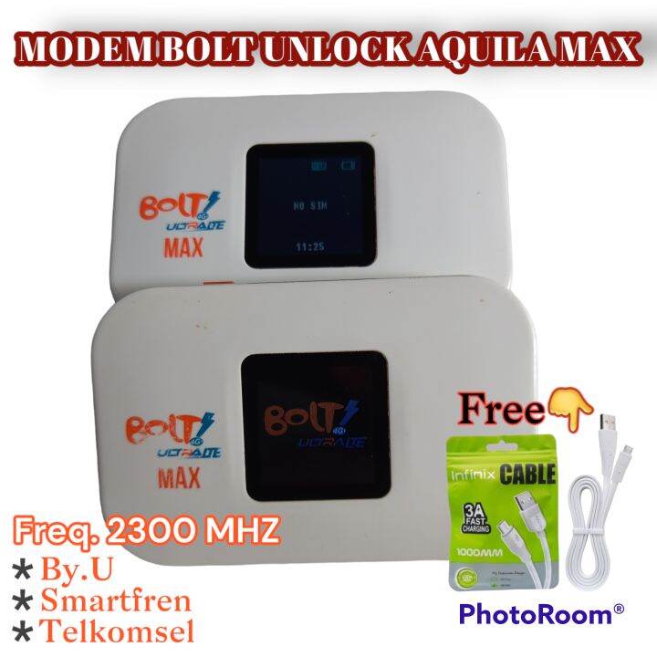 MODEM WIFI UNLOCK AQUILA MAX 4G TELKOMSEL, BYU And SMARTFREN (Second