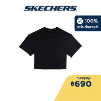 Skechers สเก็ตเชอร์ส เสื้อยืดออกกำลังกายผู้หญิง Women Training Tee Apparel - SP123W044-02L2