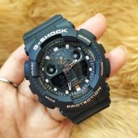 CASIO G-SHOCK GA-100GBX-1A4 คาสิโอ นาฬิกาชาย สายเรซิน กันน้ำ ของแท้รับประกันศูนย์