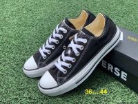 รองเท้าผ้าใบสีขาวรองเท้าผ้าใบสีดำ รองเท้าผ้าใบ Converse allstar รองเท้าผ้าใบสุดฮิตในตำนานของเสกโลโซใส่เดินใส่เที่ยวใส่ทำงานสายลุยสินค้าพร้อมส่งตรงปกแท้ 100% รับประกันคุณภาพ