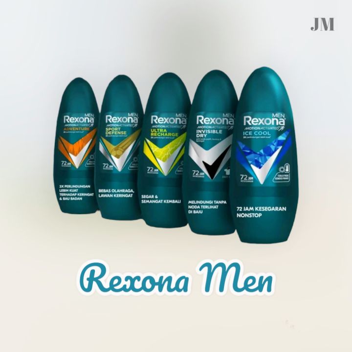 Rexona Men Deodoran Roll On Antiperspirant Adventure 45ml