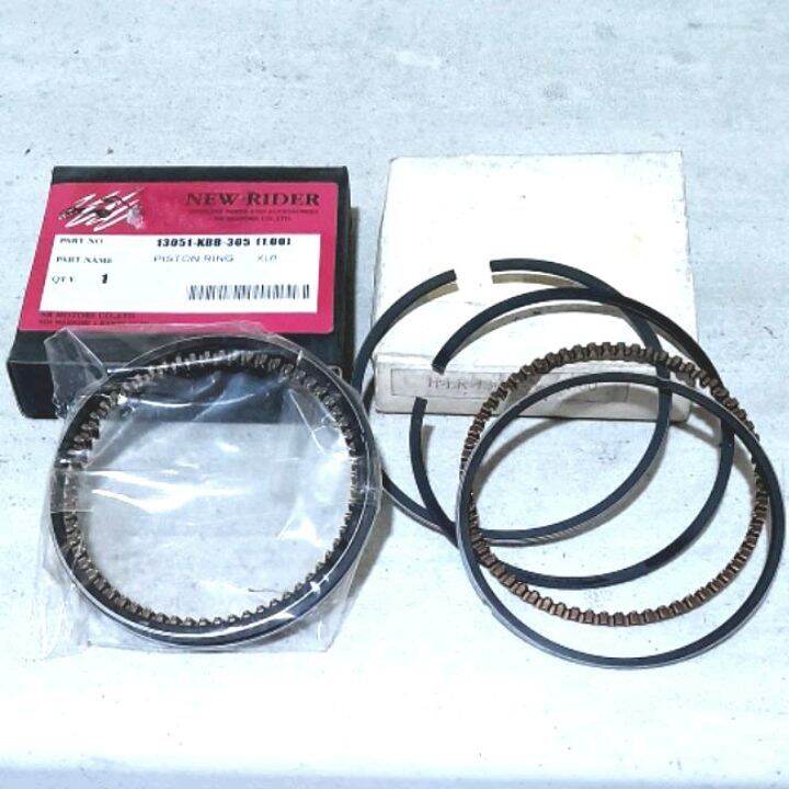 HONDA XR200, XLR200 PISTON RING (1.00) "NEW RIDER" BRAND or "WHITE BOX