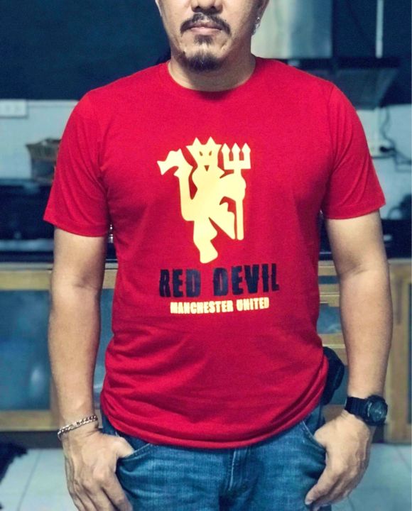 เสื้อยืดแขนสั้นแมนยู-gory-gory-manchester-united