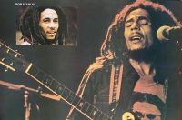 โปสเตอร์วงดนตรี วินเทจ bob marley