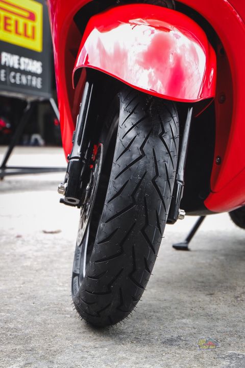 ยาง-pirelli-rosso-scooter-ใส่-grand-filano-ไซส์เดิมคู่ละ-3-000-ยางปี-23