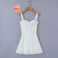 เดรสกระโปรง Freyja White Dress ??