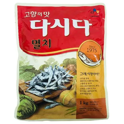 Korean CJ Dasida Anchovy Soup Stock (100g/300g/500g) Lazada