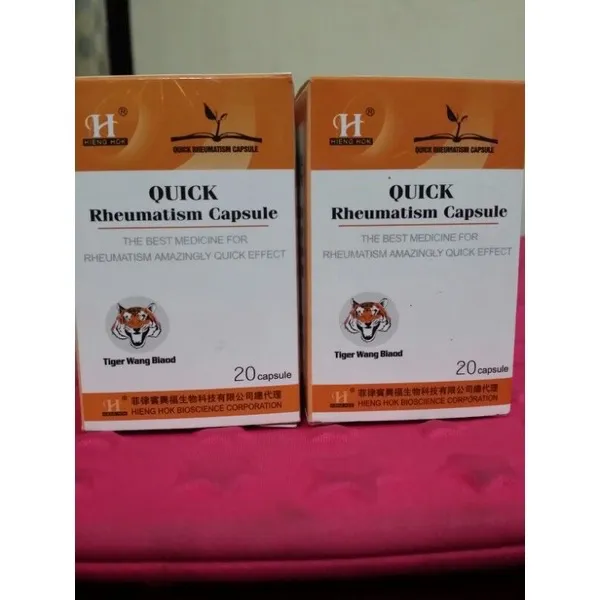 QUICK (Rheumatism Capsule ) 20capsule Lazada PH