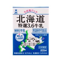 นมฮอกไกโด งิวนิว (นมยูเอชที) รสจืด HOKKAIDO MILK GYUNYU (UHT MILK) 200 ml