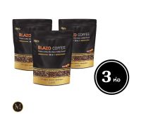 กาแฟเบลโซ่ กาแฟ BLAZO COFFEE เบลโซ่ คอฟฟี่ (3 ห่อ : 60 ซอง) กาแฟเพื่อสุขภาพ กาแฟลดน้ำหนัก กาแฟปรุงสำเร็จรูป 29IN1