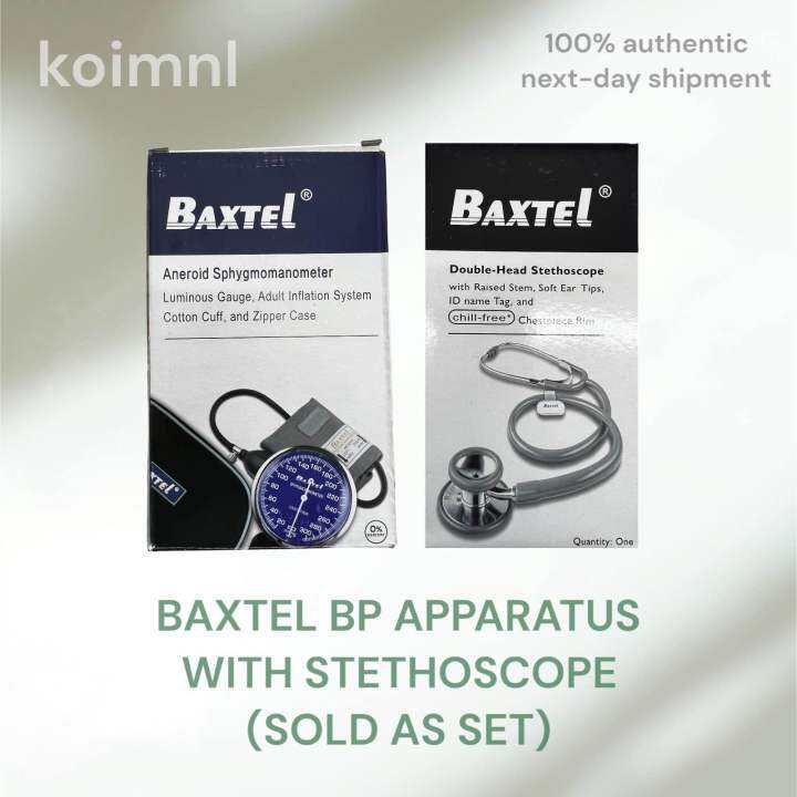 BAXTEL BP SPHYGMOMANOMETER WITH STETHOSCOPE Lazada PH