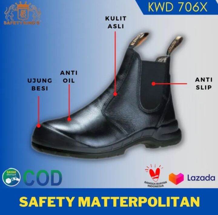 Safety Shoes King's KWD 706X Lazada Indonesia