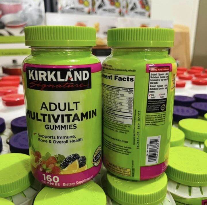 Kirkland Signature Adult Multivitamin Gummies 180 gummies Lazada PH