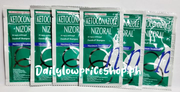 Nizoral Dandruff Shampoo 6ml Sold Per Sachet Oct 2023 Lazada Ph 6621