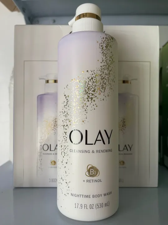 Olay Cleansing & Renewing Nighttime Body Wash with Retinol 530ml